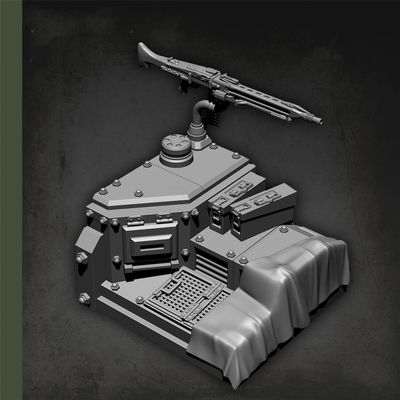 1/35 WWII Platform Scene Resin Figure Kit Miniature Resin Model Kit // Pq0-42 (unassembled and unpainted)