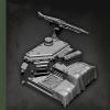 1/35 WWII Platform Scene Resin Figure Kit Miniature Resin Model Kit // Pq0-42 (unassembled and unpainted) view 1