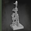 1/35 WWII Platform Scene Resin Figure Kit Miniature Resin Model Kit // Pq0-41 (unassembled and unpainted) view 1