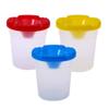 NUOBESTY 15pcs Leakproof Paint Cups Lids Boys and Girls Paint Drawing Cups for Boys and Girls for Art Easy to Open Lids for Painting Classes Random Color view 4