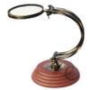 Antique Decorative Marine Magnifying Glass Solid Brass Magnifier Magnifying Glass Lens for Reading Soldering jewelries maps view 1