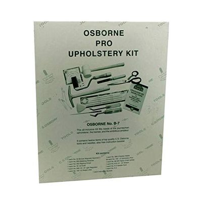 BAIJAC Replacemelt for C.S. Osborne Pro Upholstery Kit B-7 - Professional Tools, Needles W/Instruction