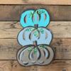 16" x 1/8" Wooden Triple Stack Pumpkins Shape, Unfinished Wood Craft, Build-A-Cross view 2
