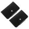 LALAFINA 2pcs Nail Holder Practical Nail Stamping Plate Storage Pouch for Organizing Stylish Design Slots view 1