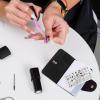 LALAFINA 2pcs Nail Holder Practical Nail Stamping Plate Storage Pouch for Organizing Stylish Design Slots view 2