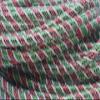 YYCRAFT Deco Mesh Tubing Flex with Metallic Foil 8mm x 25 Yards - Xmas view 1