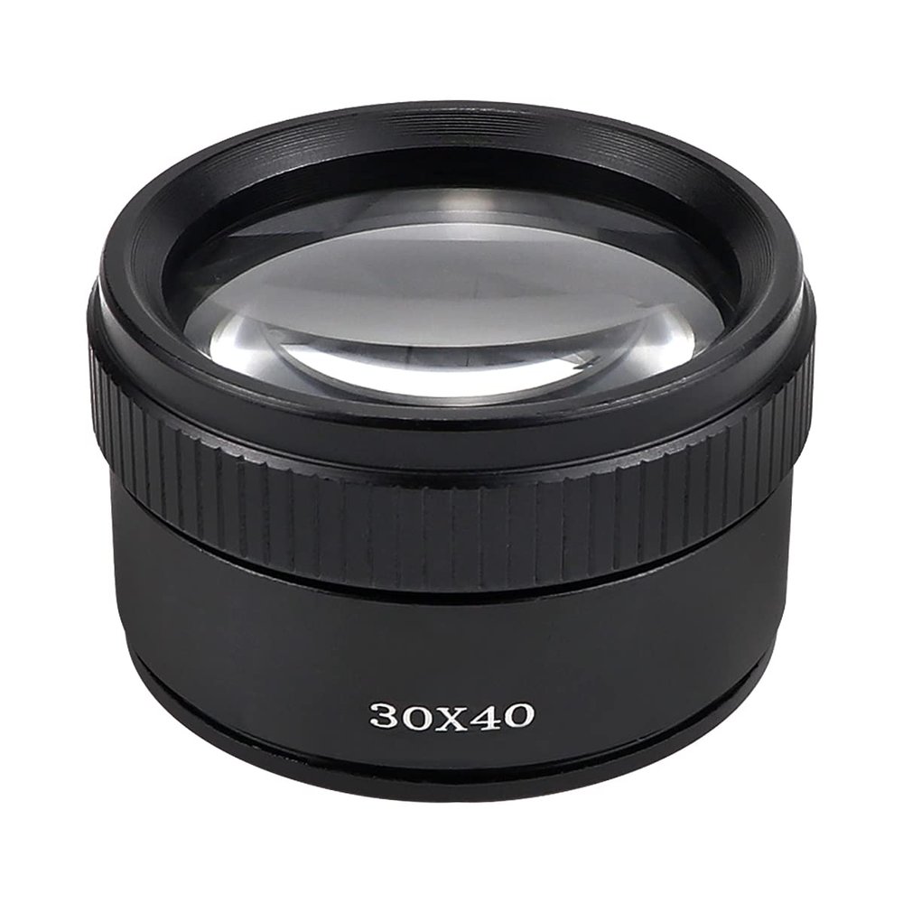 30X Professional Jewelry Magnifier, Optical Jewelry Magnifier Magnifying Loupe Eye Circuit Board Magnifier Jeweler Inspection Tool for Jewelry Watch