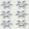 6 Self Adhesive Large Flower Diamante Rhinestones Resin Crystals Stick on Gems Card Making Embellishments Crafts 4cm x 4.5cm view 1