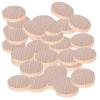 100Pcs Wood Circles, Unfinished Wood Circles Round Disc Cutouts, Wooden Cutouts Ornaments for Craft and Decoration(4CM) view 1