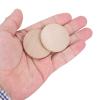 100Pcs Wood Circles, Unfinished Wood Circles Round Disc Cutouts, Wooden Cutouts Ornaments for Craft and Decoration(4CM) view 3