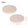 100Pcs Wood Circles, Unfinished Wood Circles Round Disc Cutouts, Wooden Cutouts Ornaments for Craft and Decoration(4CM) view 4