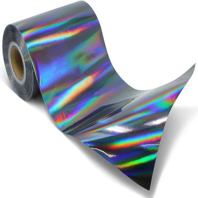 VViViD Deco65 Holographic Black Chrome Permanent Adhesive (12" x 50ft)