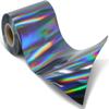 VViViD Deco65 Holographic Black Chrome Permanent Adhesive (12" x 50ft) view 1