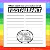 ZOCO Let's Go Eat Out Coloring Books (50 Bulk Pack, Without Crayons) Restaurant Supplies Games, Puzzle, Fun Activities Gifts for Kids view 3