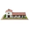 California Mission San Francisco Solano 3D Mini-Bricks Architecture Kit, 1250 Pieces, Plaster Brick Construction Set, Stem Educational Model for Teens & Adults view 1
