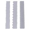 3Pcs Irregular Ruler, Carbon Steel Paper Tearing Ruler Card Making Supplies Embossing Dies Cutter for Card Making Scrapbooking Craft Decor view 1