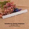 3Pcs Irregular Ruler, Carbon Steel Paper Tearing Ruler Card Making Supplies Embossing Dies Cutter for Card Making Scrapbooking Craft Decor view 4
