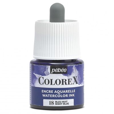 Pebeo Colorex Bottle, Night Blue