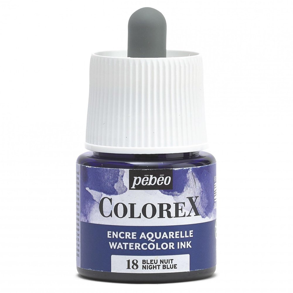Pebeo Colorex Bottle, Night Blue