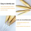 Mdoker Wooden Circular Knitting Needles 60-inch Length Jumbo Cicular Knitting Needle for Giant Chunky Yarn Carpet Scarf Bulky Wool Roving Weaving,US Size 50(25mm) view 4