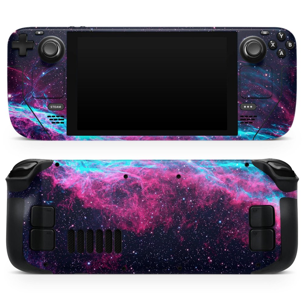 Design Skinz - Compatible with Steam Deck - Skin Decal Protective Scratch-Resistant Removable Vinyl Wrap Cover - Cosmic Strobe Space V1