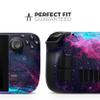 Design Skinz - Compatible with Steam Deck - Skin Decal Protective Scratch-Resistant Removable Vinyl Wrap Cover - Cosmic Strobe Space V1 view 2