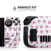 Design Skinz - Compatible with Steam Deck - Skin Decal Protective Scratch-Resistant Removable Vinyl Wrap Cover - The All Over Watermelon Slice Pattern view 2