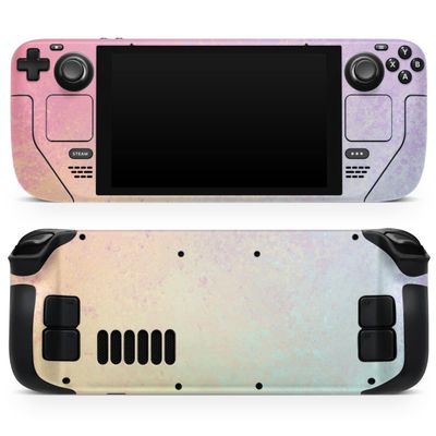 Design Skinz - Compatible with Steam Deck - Skin Decal Protective Scratch-Resistant Removable Vinyl Wrap Cover - Holographic Pastel V1