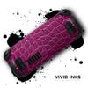 Design Skinz - Compatible with Steam Deck - Skin Decal Protective Scratch-Resistant Removable Vinyl Wrap Cover - Bright Magenta Aligator Skin view 3