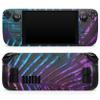 Design Skinz - Compatible with Steam Deck - Skin Decal Protective Scratch-Resistant Removable Vinyl Wrap Cover - Holographic Tropical view 1