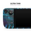 Design Skinz - Compatible with Steam Deck - Skin Decal Protective Scratch-Resistant Removable Vinyl Wrap Cover - Holographic Tropical view 4