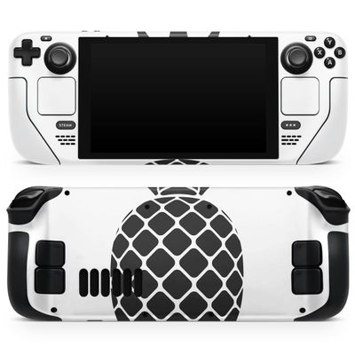 Design Skinz - Compatible with Steam Deck - Skin Decal Protective Scratch-Resistant Removable Vinyl Wrap Cover - Flat Pineapple