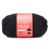 Woobles Easy Peasy Yarn for Beginners - Crochet & Knitting Yarn with Easy-to-See Stitches - Medium #4 Worsted - Cotton-Nylon Blend view 1