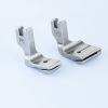 Sowiichi 2pcs High Shank Flat Wrinkled Pleated Shirring Gathering Foot Presser Foot for Industrial Sewing Machine (P5+P5W) view 2