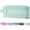 Mr. Pen- High Capacity Pencil Case, Large Pencil Pouch with 3 Compartments and 2 Pockets, Large Pencil Bag with Smooth Zipper, Cute Pencil Case Pouch Organizer, School Supplies for Teens view 1
