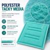 wioboy Paint Spray Booth Intake Filter Pad, 20" x 20" (24/case) Tacky Panel with Internal Wire Frame view 4