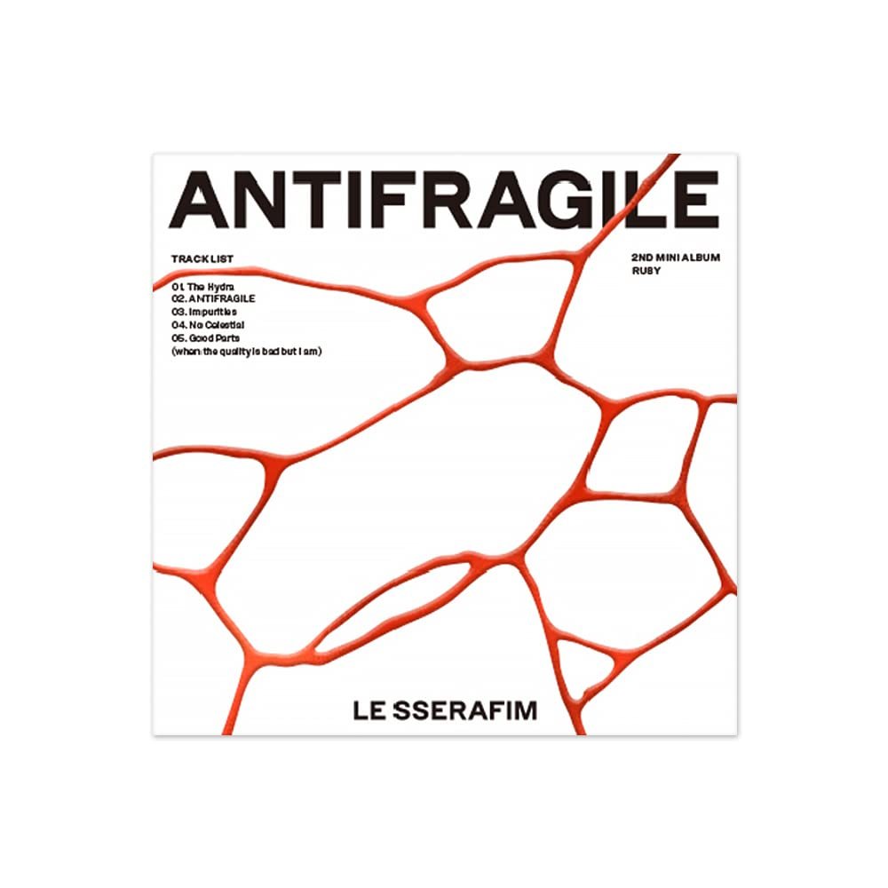 dreamus LE SSERAFIM - ANTIFRAGILE 2nd mini album COMPACT ver ( SAKURA )