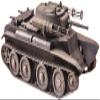 Unifodel UUU72246 1/72 Soviet Army BT-7 Rapid Tank with Rocket Launcher, Plastic Model view 1