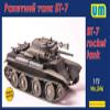Unifodel UUU72246 1/72 Soviet Army BT-7 Rapid Tank with Rocket Launcher, Plastic Model view 2