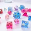 Resin Dice Molds Epoxy Casting Kit Set Number Resin Casting Standard Game Dice Square Triangle Dice Mold Polyhedral Game Dice Molds DIY Epoxy Resin Casting Molds for Jewelry Craft Making view 3