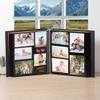 HoneyTolly Large Photo Album Self Adhesive 4x6 5x7 3x5 8.5x11 Scrapbook Magnetic Album DIY Scrap Book Length 13 x Width 12.8 (Inches) 120 Black Sticky Pages Linen Cover DIY Photo Album(Black) view 3
