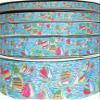 3yds Lilly Inspired You Gotta Regatta 1.5" Grosgrain Ribbon - We Also Have Other Sizes Such as 3/8" 5/8" 7/8" 1.5" or 3" Please See Our Other listings view 1