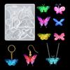 FineInno Butterfly Resin Mold,Earring Silicone Mold for Epoxy Resin Jewelry, DIY Clay Casting Art Craft Pendant Necklace Homemade view 1