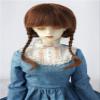 1/3 SD Mohair Doll Wigs JD018 8-9inch 21-23CM SD DOD Pretty Anne Double Braid BJD Hair Country Girl Wig Styles (L.t Brown) view 1