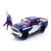 Jada Toys Marvel 2015 Dodge Challenger SRT Hellcat Die-cast Car w/ 2.75" Thor Figure, Toys for Kids and Adults view 1