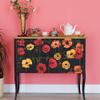 Redesign with Prima Poppy Gardens Design Size 24''x30'' Furniture Transfer Bathroom Nightstands Table Decor Transfers Wall Decals St. Patrick's Day, Easter Decorations, Great Mother Gifts view 2