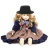 STOBOK Miniature Formal Hats 6Pcs - Black Tops, Small Fabric Ornaments for DIY Crafts, Party Accessory Decoration (5.23/13.3cm Black Santa Hat) view 4