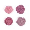 GRAINE CREATIVE Mold 4 Wax Shapes for Candle - Flowers view 2