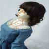 Jusuns Doll Wig JD260 8-9inch 21-23cm 1/3 Slight Lady Curls Synthetic Mohair BJD Wigs SD DOD Doll Accessories (Coffce Black) view 3