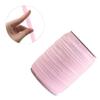 Bristlegrass Shiny Fold Over Elastic Band for Sewing 5/8" 15mm FOE Roll Spool Stretchy Ribbon for Hair Tie Headband Dress DIY Sewing Trim (B-5/8 Inch x 50 Yards,Rose Pink) view 2